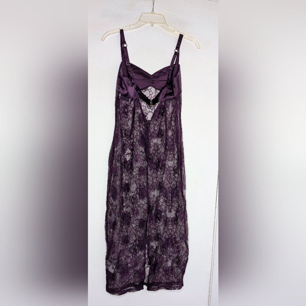 Artless Forever Mixed Media Lace Dress in Purple , size small NEW